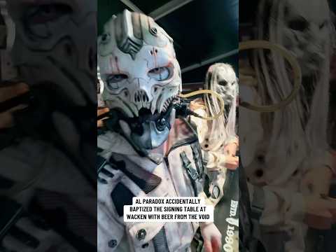 Wacken! It was a pleasure to meet you guys at the signing session 🖤🤘#dymytryparadox #wacken