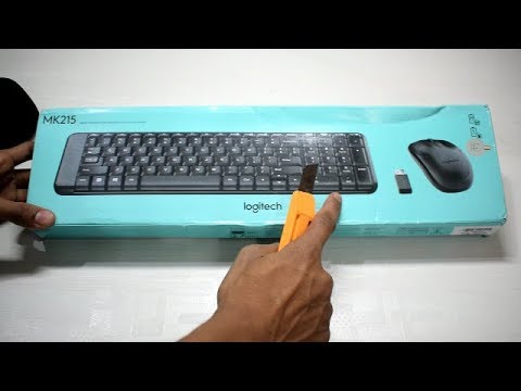 Logitech mk215 keyboard and mouse combo