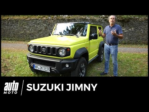 Suzuki Jimny 2018 - ESSAI : seul au monde