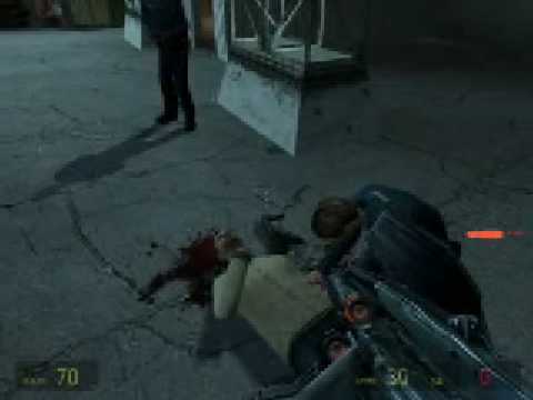 Half Life 2 clip - Triage at dawn - Winson's been hit