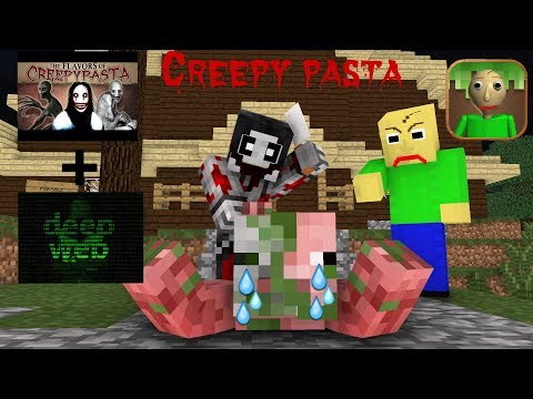 Monster School : Baldi's Creepy Pasta & Deep Web Challenge (Part 1)  - Minecraft Animation