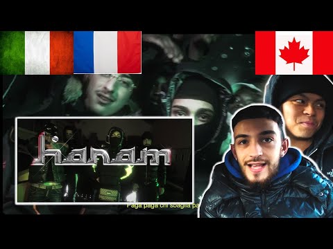CANADIANS REACT TO ITALIAN/FRENCH DRILL - Baby Gang - Haram (feat. Simba La Rue & Kenem)