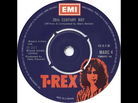 UK New Entry 1973 (48) T. Rex - 20th Century Boy