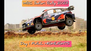 OTT TANAK TO WIN WRC SAFARI RALLY 2023?!? - DAY 1 FULL HIGHLIGHTS