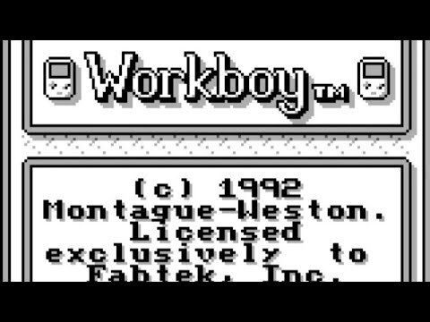 Workboy (Gameboy) (Prototype) (1992) (Montague-Weston) (Fabtek)