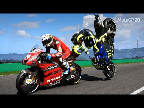 MotoGP 20 - Crash Compilation (PC HD) [1080p60FPS]