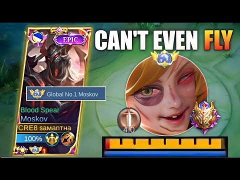 GOODBYE NEW BUFFED FANNY! YOUR CABLE CAN'T HELP YOU THIS TIME! | MOSKOV BEST BUILD & EMBLEM SET 2023
