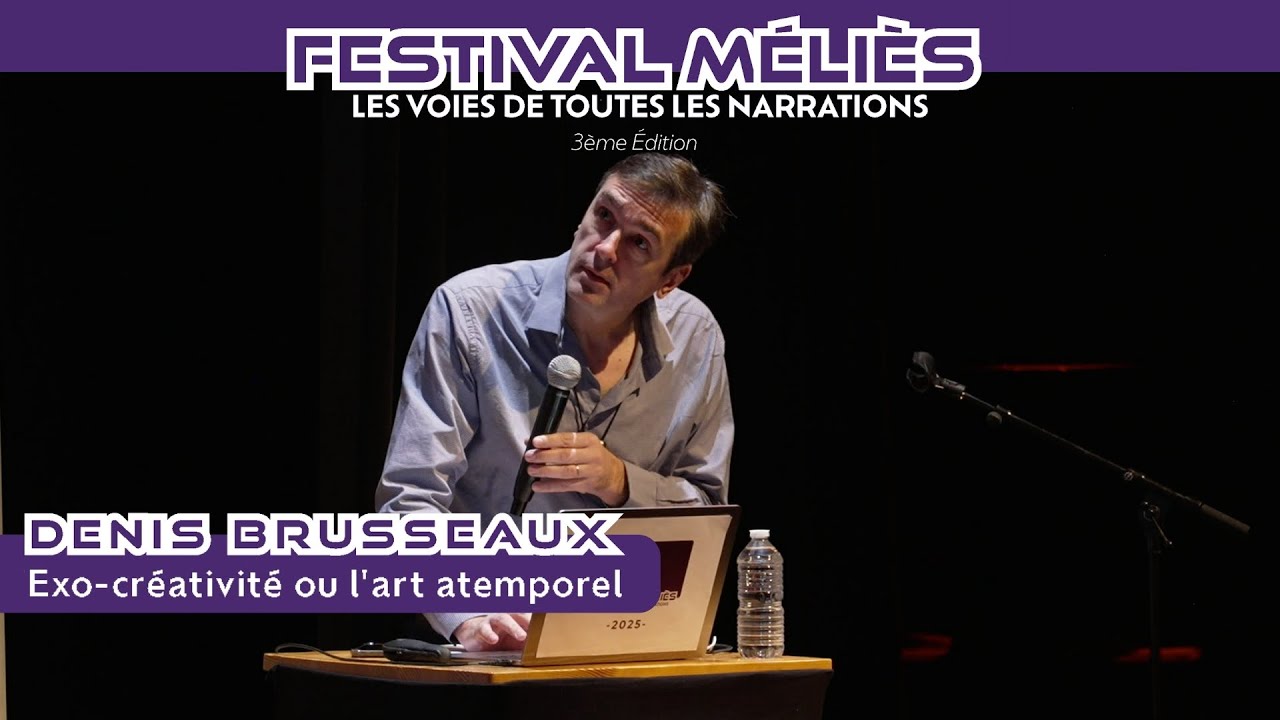 Vignette — Conférence sur l'exo-créativité et l'IA au Festival Méliès