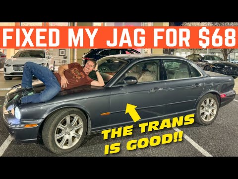 I FIXED My CHEAP Ultra Luxury Car For Just $68 *Jaguar XJ8 Vanden Plas*