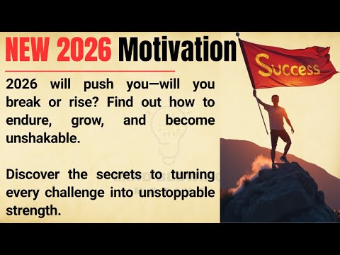 NEW 2026: How to Survive Hardship & Build Unstoppable Strength ⚡️ || Transform Pain Into Power ✅