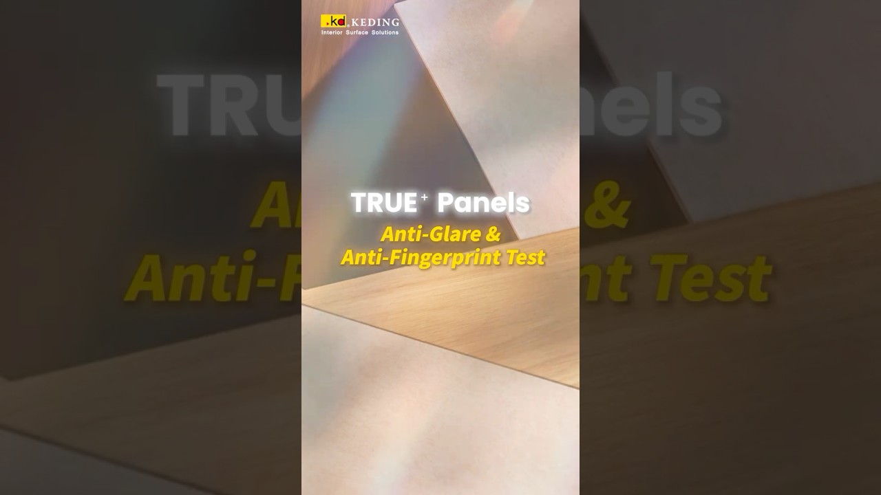 TRUE⁺ Panels✨Anti-Glare & Anti-Fingerprint Test  | KEDING