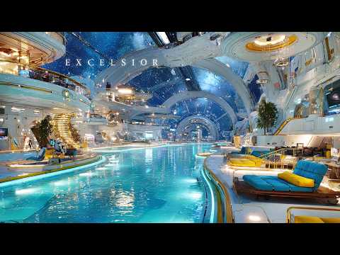 Excelsior: Relaxing Sci Fi SPACE Ambient Music 🎧✨ for Space Expeditions  (4Hz Binaural Beats) 4K