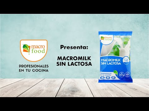 Video Preparaci&oacute;n Macromilk Sin Lactosa Macro Food