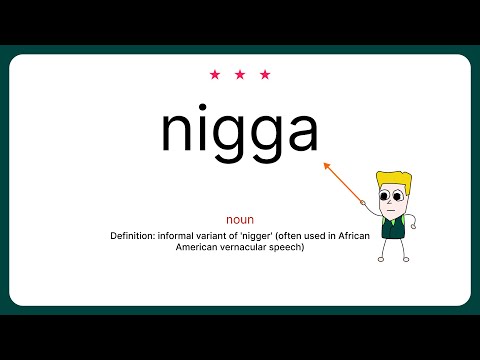 How to pronounce nigga - Vocab Phantonium