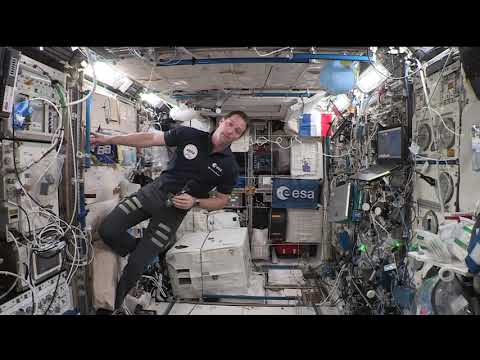 Expedition 65 inflight with ESA Radio France - September 22, 2021