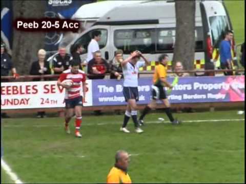 PEEBLES SEVENS FINAL 2011 - PEEBLES v EDINBURGH ACCIES - RUGBY