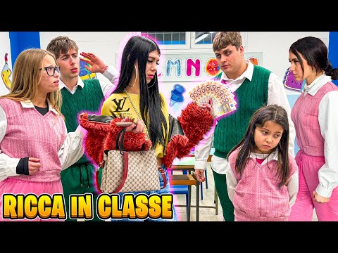 ARRIVA LA NUOVA RAGAZZA RICCA IN CLASSE CI TRATTA COME POVERI E ILARY NON VUOLE PIÙ ANDARE A SCUOLA!
