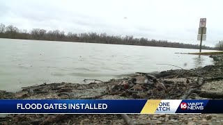 Mississippi River rising in Vicksburg