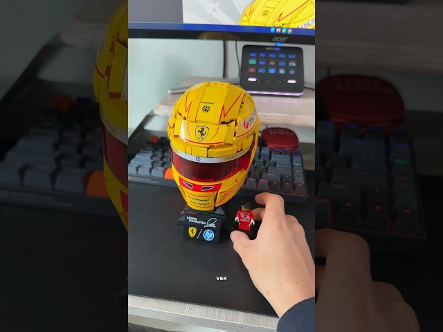 Vídeo relacionado con OPO 10 - Casco de Fórmula 1 Compatible con Ferrari F1: Michele Alboreto 1985 - Escala 1/5 - CAS09