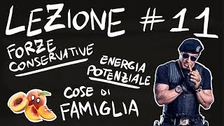 Teoria #11 - FORZE CONSERVATIVE, ENERGIA POTENZIALE, COSE di FAMIGLIA