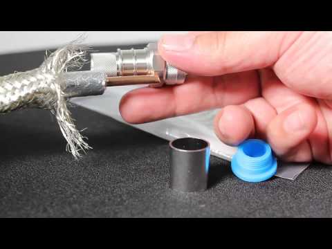 LMR600 Type N Connector by Times Microwave - EZ Crimp