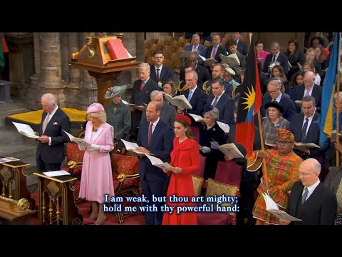 "Guide me, O thou great Redeemer" - Commonwealth Day Service 2025