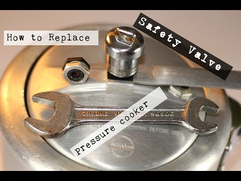 How to replace hawkins pressure cooker safety valve