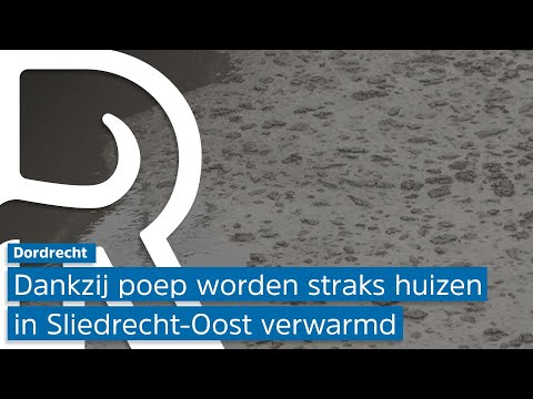 Rioolslib moet straks Sliedrecht-Oost warm houden