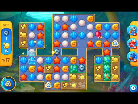 Fishdom 2021 - Level 5715   #playrix #fishdom #gaming