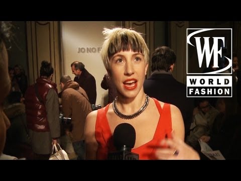 Jo No Fui Fall-Winter 2013-14. Front Row with World Fashion Channel