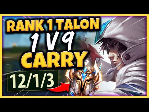 #1 TALON WORLD LEGIT FREE WIN STRATEGY (NEVER LOSE) - League of Legends