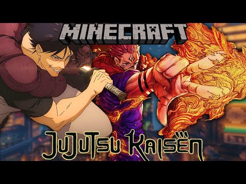 INSANE Jujutsu Kaisen Minecraft Mod Gameplay!