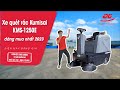 Xe quét rác công nghiệp ngồi lái Kumisai KMS-1250E