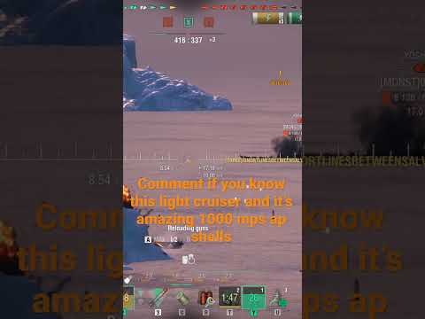 World of Warships: This light cruiser can citadel other cruisers with ease