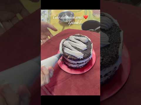 Bento cake part 1 #cakedecorating #bentocake #chocolatecake #shortvideo#viral