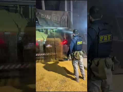 PRF realiza maior apreensão de cocaína do ano em Goiás!