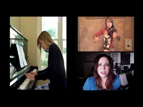 Lara, Taylor and Malukah play 'Fear Not This Night' from Guild Wars 2 (piano, violin and vocals)