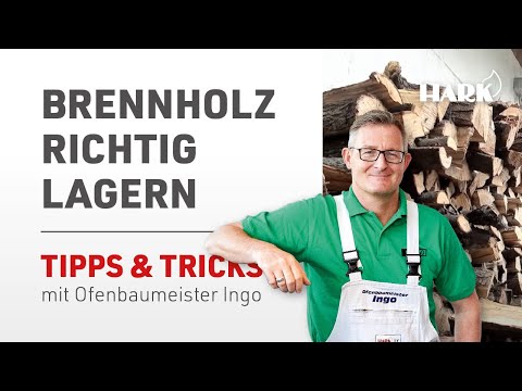 Hark Tipps & Tricks - Holzlagerung Hark Tipps & Tricks - Holzlagerung