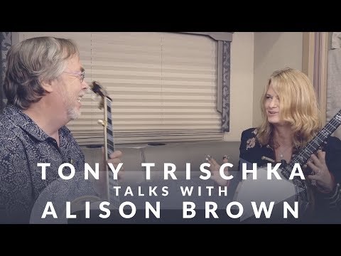 Tony Trischka Interviews Alison Brown RockyGrass 2018