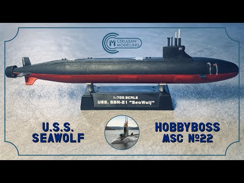 Building the U.S.S. Seawolf from Hobbyboss - Model Showcase #22