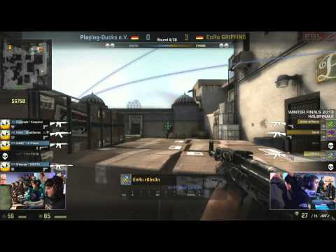 EnRo GRIFFINS vs. Playing Ducks - Map 1 - Halbfinale - EPS Finals Winter 2013