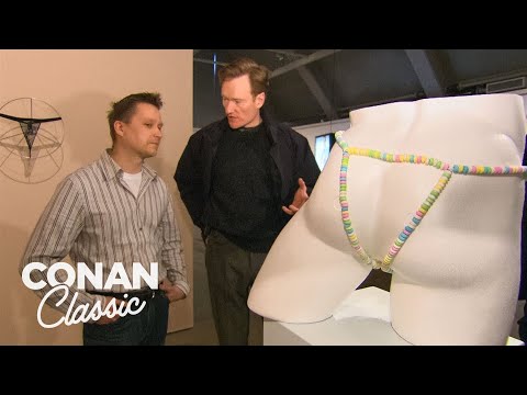 Conan Visits Finland's Underpants Museum | Late Night with Conan O’Brien
