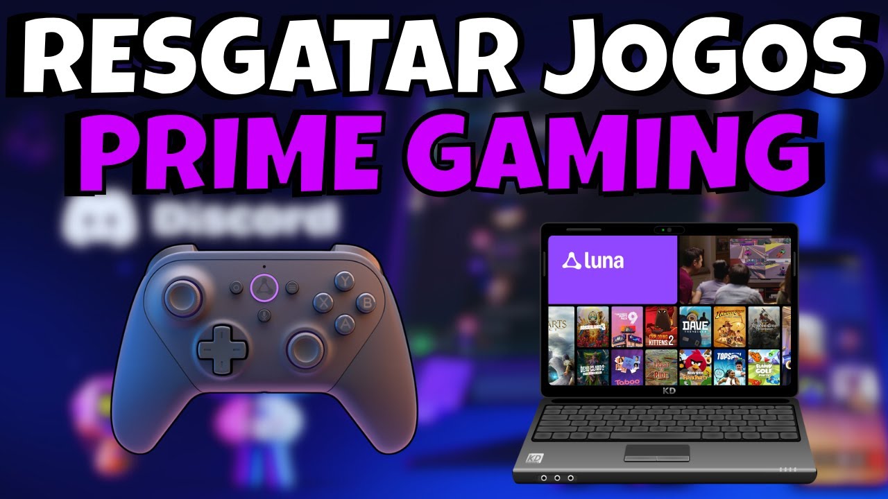COMO PEGAR JOGOS GRÁTIS no AMAZON LUNA pelo PRIME GAMING (COMO RESGATAR) 🎮✅