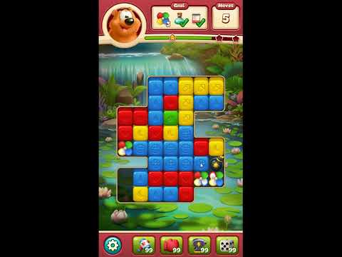 Toon Blast Level 7122 - NO BOOSTERS 🐻🐺🐱 | SKILLGAMING ✔️