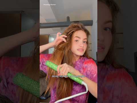 I used to destroy my hair… now, I use @pureology glow catcher on the daily 😭😂 #pureologypartner