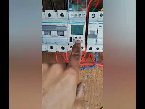 Hager Digital Timer Setting EG103E