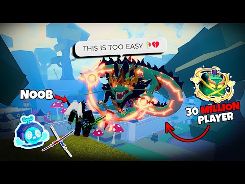 I Pretended To Be a NOOB Then DESTROYING Pros in Bloxfruits PVP...