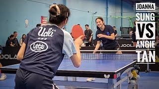 Angie Tan (UCLA) vs Joanna Sung (UCLA) // NCTTA 2025 Spring divisional Singles