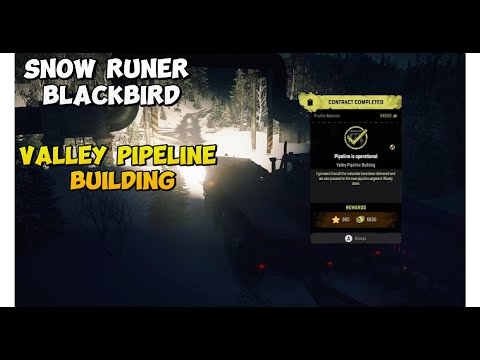 Snow Runner Valley Pipeline Building