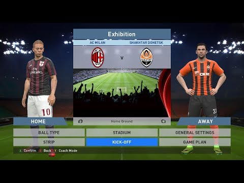AC Milan vs Shakhtar Donetsk, San Siro, PES 2016, PC GAMEPLAY, PCGAMEPLAY, Konami
